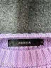 Zesica 100% Acrylic Houndstooth Purple Pullover Sweater Size L - photo 7