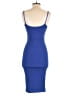 Assorted Brands Solid Blue Cocktail Dress Size S - photo 2