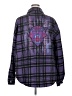 Marvel Purple Long Sleeve Button-Down Shirt Size 3X - photo 2