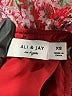 Ali & Jay 100% Polyester Paisley Red Jumpsuit Size XS - photo 4