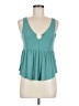 Hem & Thread Teal Tank Top Size M - photo 1