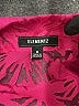 Elementz Pink 3/4 Sleeve Button-Down Shirt Size M - photo 7