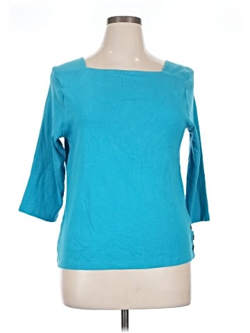 Chico's 3/4 Sleeve T-Shirt (view 1)