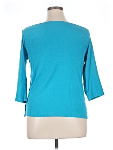 Chico's 3/4 Sleeve T-Shirt (view 2)