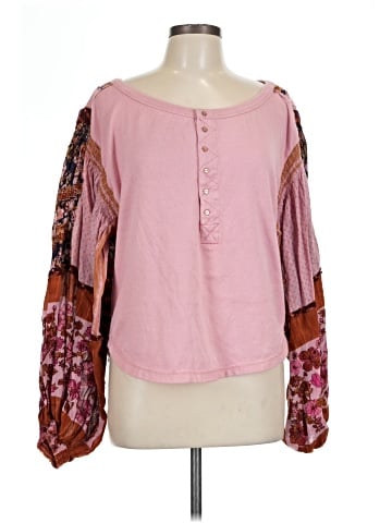 Free People Long Sleeve Blouse (view 1)