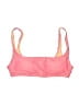 Assorted Brands Color Block Pink Swimsuit Top Size M (estimated) - photo 1
