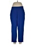 Chico's Solid Blue Active Pants Size 10 - photo 1