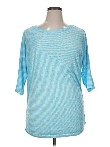Lane Bryant 3/4 Sleeve T-Shirt (view 1)