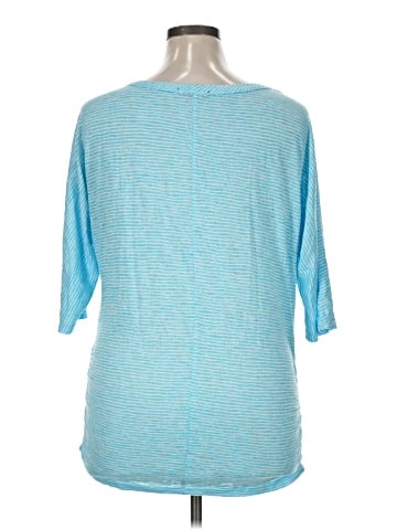 Lane Bryant 3/4 Sleeve T-Shirt (view 2)
