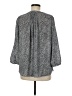 NYDJ 100% Polyester Gray 3/4 Sleeve Blouse Size M - photo 2
