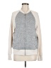 Gap Gray Silver Zip Up Hoodie Size M - photo 1