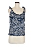 J.Crew Blue Sleeveless Blouse Size M - photo 1