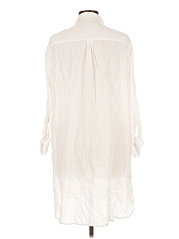 Seafolly 3/4 Sleeve Button-Down Shirt (view 2)