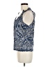 J.Crew Blue Sleeveless Blouse Size M - photo 5