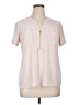 Anne Klein Pink Short Sleeve Blouse Size XL - photo 1