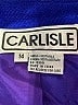 Carlisle 100% Silk Blue Silk Blazer Size 14 - photo 6
