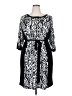 AA Studio AA Print Black Casual Dress Size 2X - photo 1