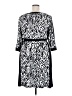 AA Studio AA Print Black Casual Dress Size 2X - photo 2