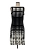 Sandra Darren Graphic Black Cocktail Dress Size 6 - photo 1