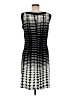 Sandra Darren Graphic Black Cocktail Dress Size 6 - photo 2