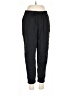 Athleta Solid Black Track Pants Size M (petite) - photo 1