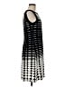 Sandra Darren Graphic Black Cocktail Dress Size 6 - photo 4