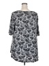 Chico's Gray Short Sleeve Blouse Size XXL (4) - photo 2