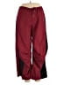 Shein 100% Polyester Color Block Red Casual Pants Size XL - photo 1