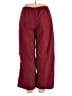 Shein 100% Polyester Color Block Red Casual Pants Size XL - photo 2
