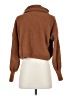 Hazel Moon 100% Polyester Brown Turtleneck Sweater Size XS - photo 2