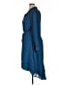 eShakti 100% Polyester Blue Casual Dress Size 1X - photo 5