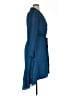 eShakti 100% Polyester Blue Casual Dress Size 1X - photo 4