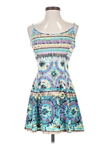 Aqua Cocktail Dress (view 1)