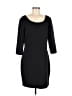Max Studio Solid Black Casual Dress Size S (estimated) - photo 1