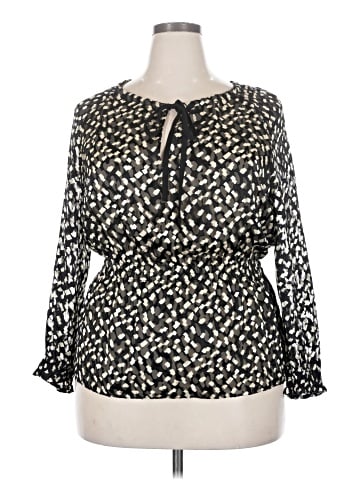 Theory Long Sleeve Blouse (view 1)
