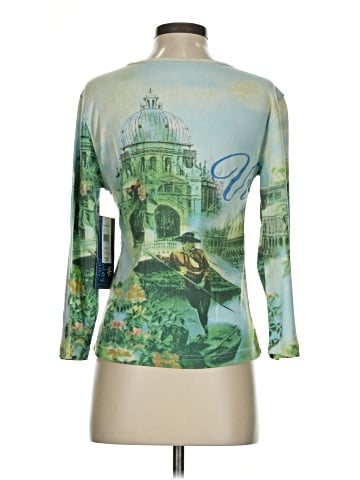 Jane Ashley 3/4 Sleeve T-Shirt (view 2)
