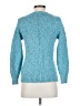 L.L.Bean 100% Cotton Tweed Teal Pullover Sweater Size XS (petite) - photo 2