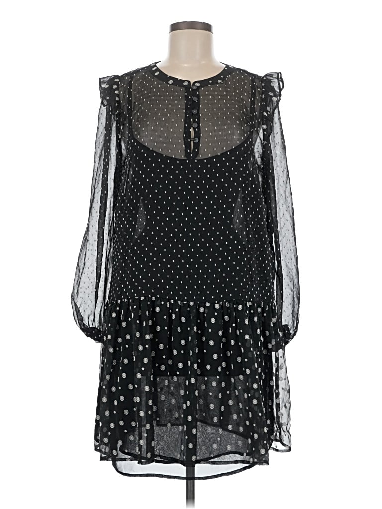 Pre-owned Ann Taylor Loft Casual Dress In Black