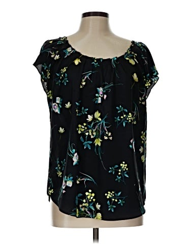LC Lauren Conrad Short Sleeve Blouse (view 1)