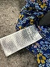 Gap 100% Polyester Blue Long Sleeve Blouse Size M - photo 8