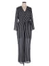 MICHAEL Michael Kors 100% Polyester Stripes Black Jumpsuit Size 16 - photo 1