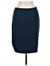 BCNU Be Seeing You 100% Polyester Solid Blue Formal Skirt Size M - photo 1