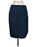 BCNU Be Seeing You 100% Polyester Solid Blue Formal Skirt Size M - photo 2