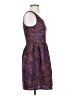 Collective Concepts 100% Polyester Paisley Purple Cocktail Dress Size XS - photo 4