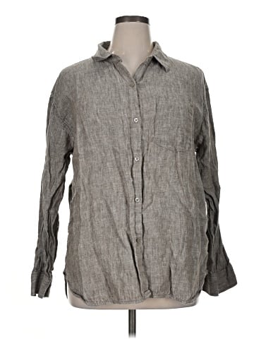 Athleta Long Sleeve Button-Down Shirt (view 1)