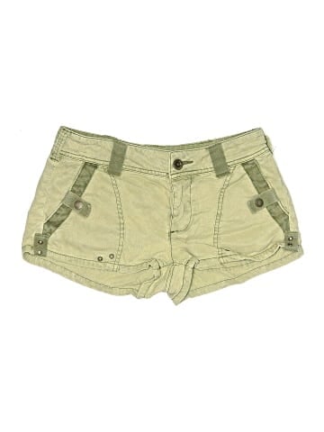 Free People Khaki Shorts (view 1)