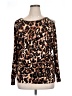 Thalia Sodi Animal Print Brown Pullover Sweater Size XL - photo 1