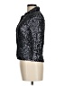 IISLI 100% Cotton Metallic Black Blazer Size 6 - photo 5