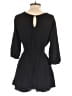 Lily Rose 100% Rayon Solid Black Romper Size S - photo 2