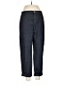 Zara Chevron-herringbone Blue Casual Pants Size 6 - photo 1